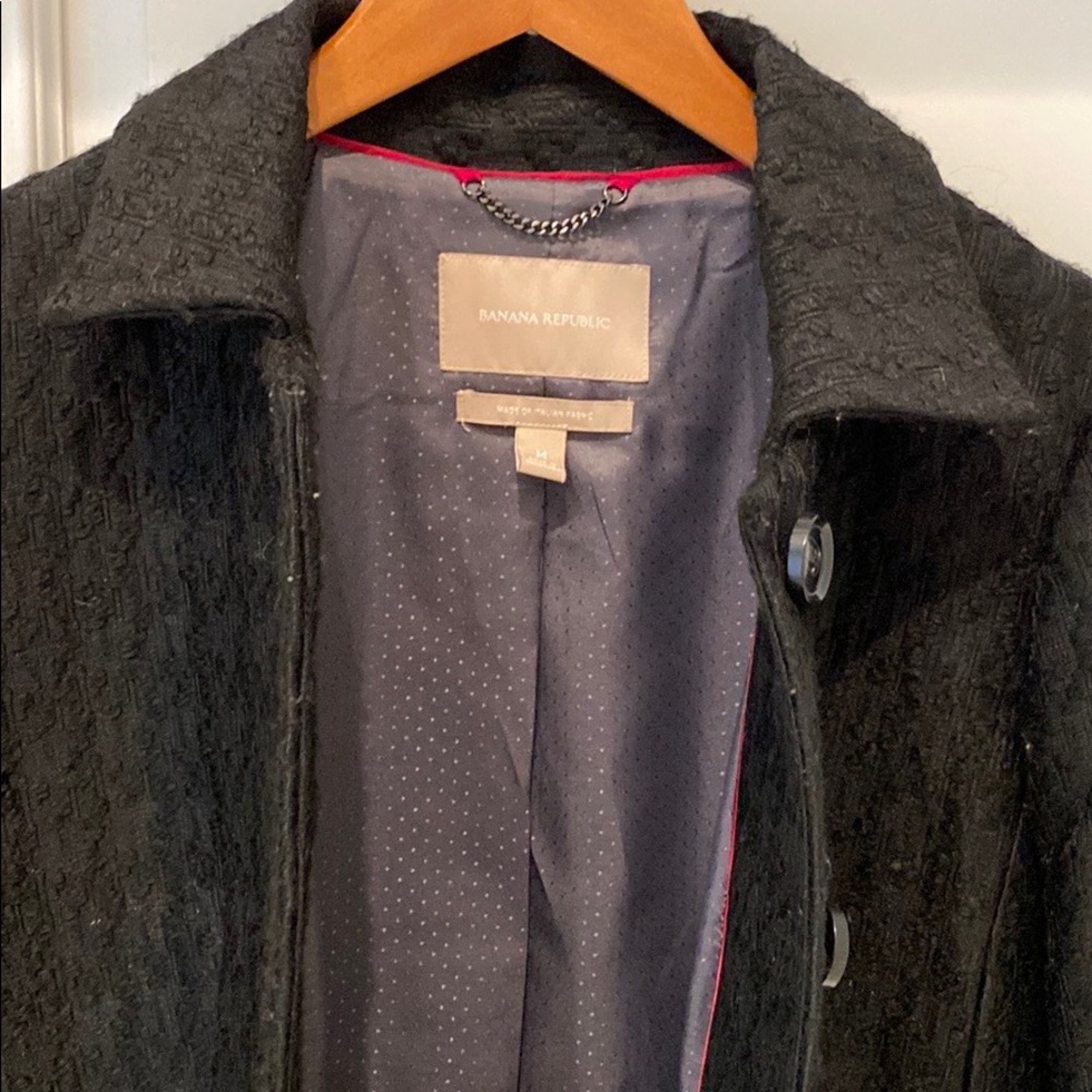 BR Houndstooth Pea-coat - Picture 9 of 10